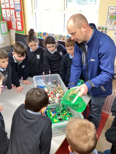 Lego Flood Relief Model