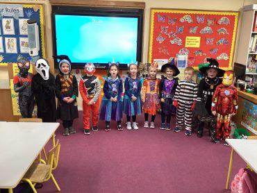 Hallowe’en Dress up fun in the Infant Classroom!