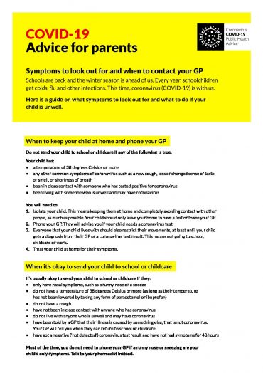 Latest Coronavirus Update from the HSE