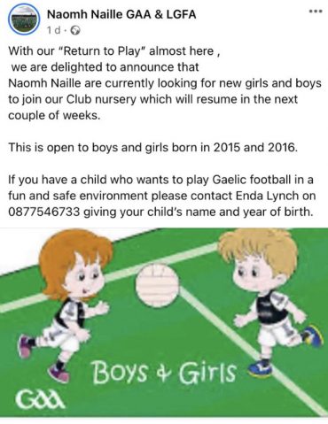 St. Naul’s GAA Nursery